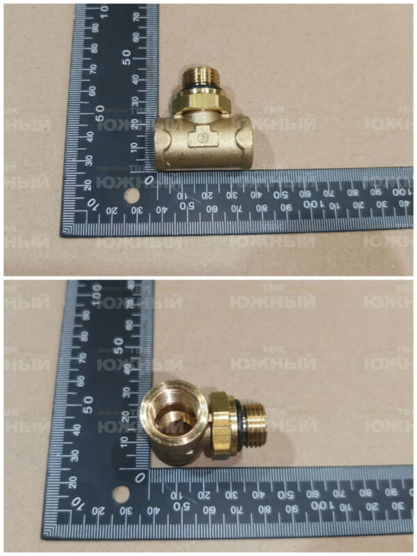 Тройник горизонтальный D2062 М16х1,5-М16х1,5