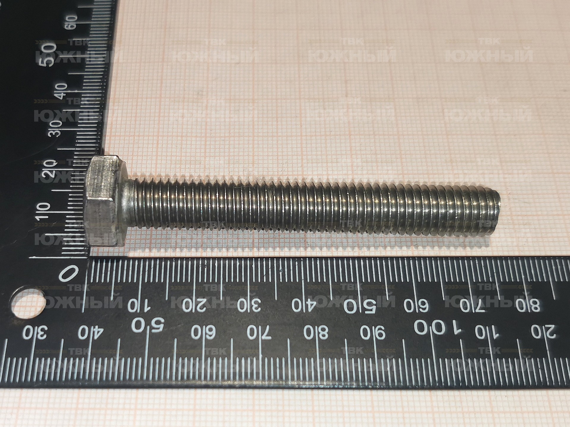 SCREW HM 10X70 ST STEEL MINI 5 729105