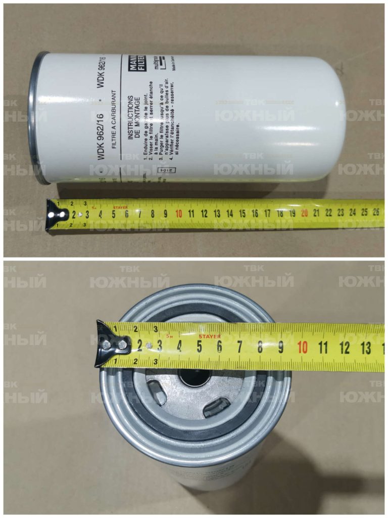 Фильтр сменный для топлива WDK962/16 (DIFA 6109)