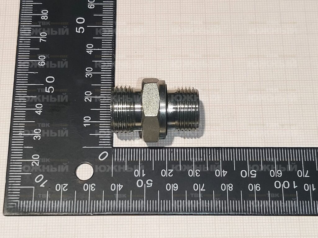 Фитинг 100507.1 прямой с уплот.из эластомера G3/8-12L(М18х1,5) 315 бар 100507.1