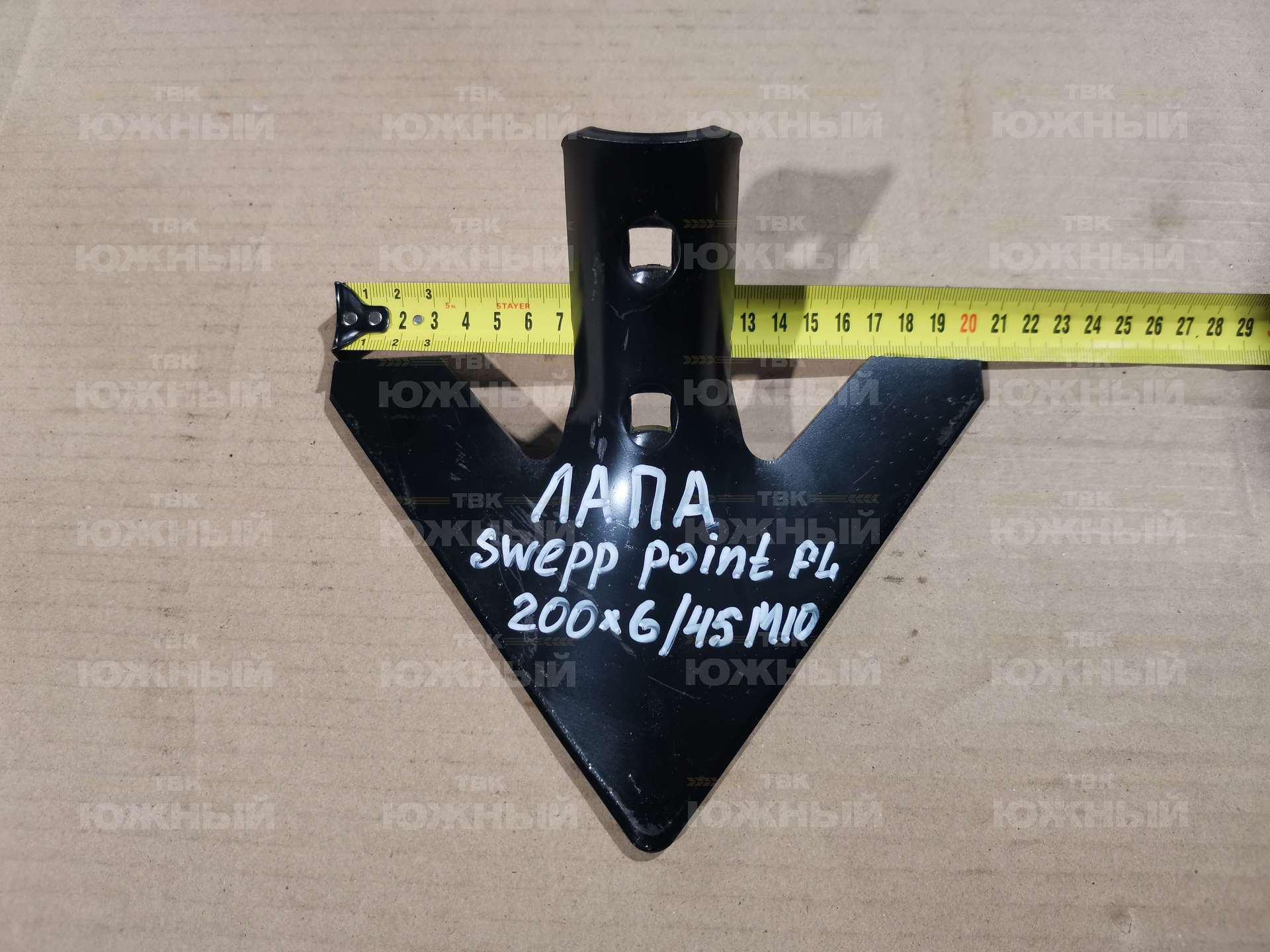 Лапа SWEPP POINT FL 200х6/45 М10 Лапа SWEPP POINT FL 200х6/45 М10