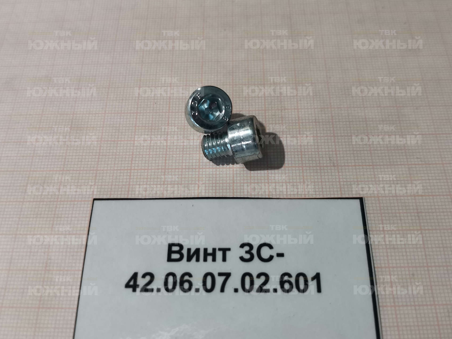 Винт ЗС-42.06.07.02.601 Винт ЗС-42.06.07.02.601