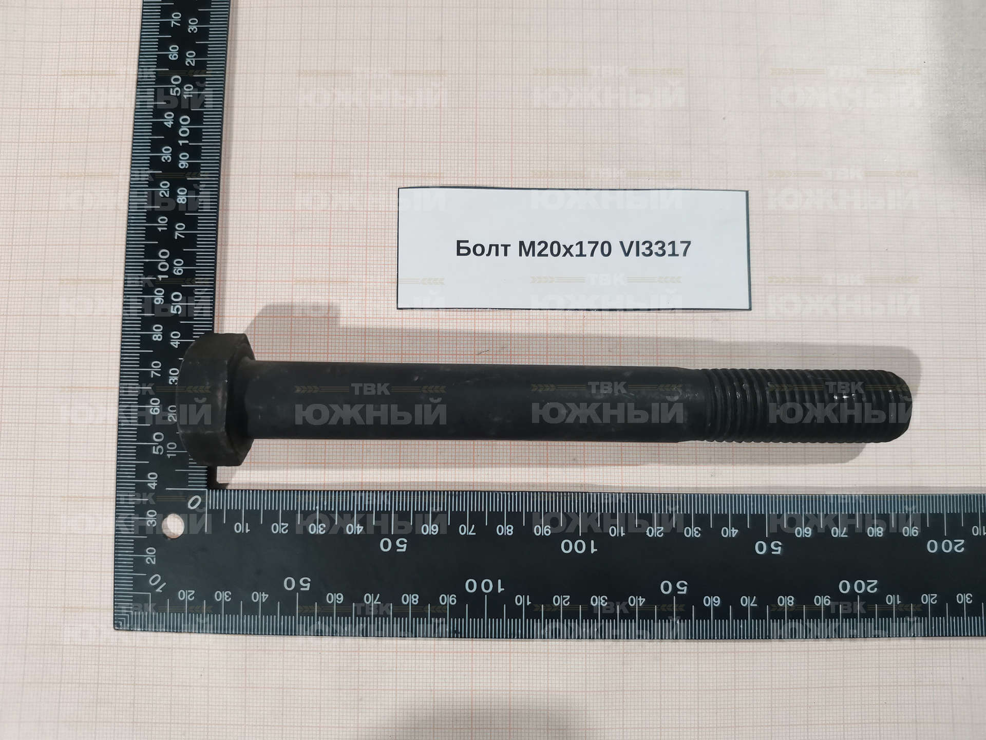 Болт М20х170 VI3317 Болт М20х170 VI3317