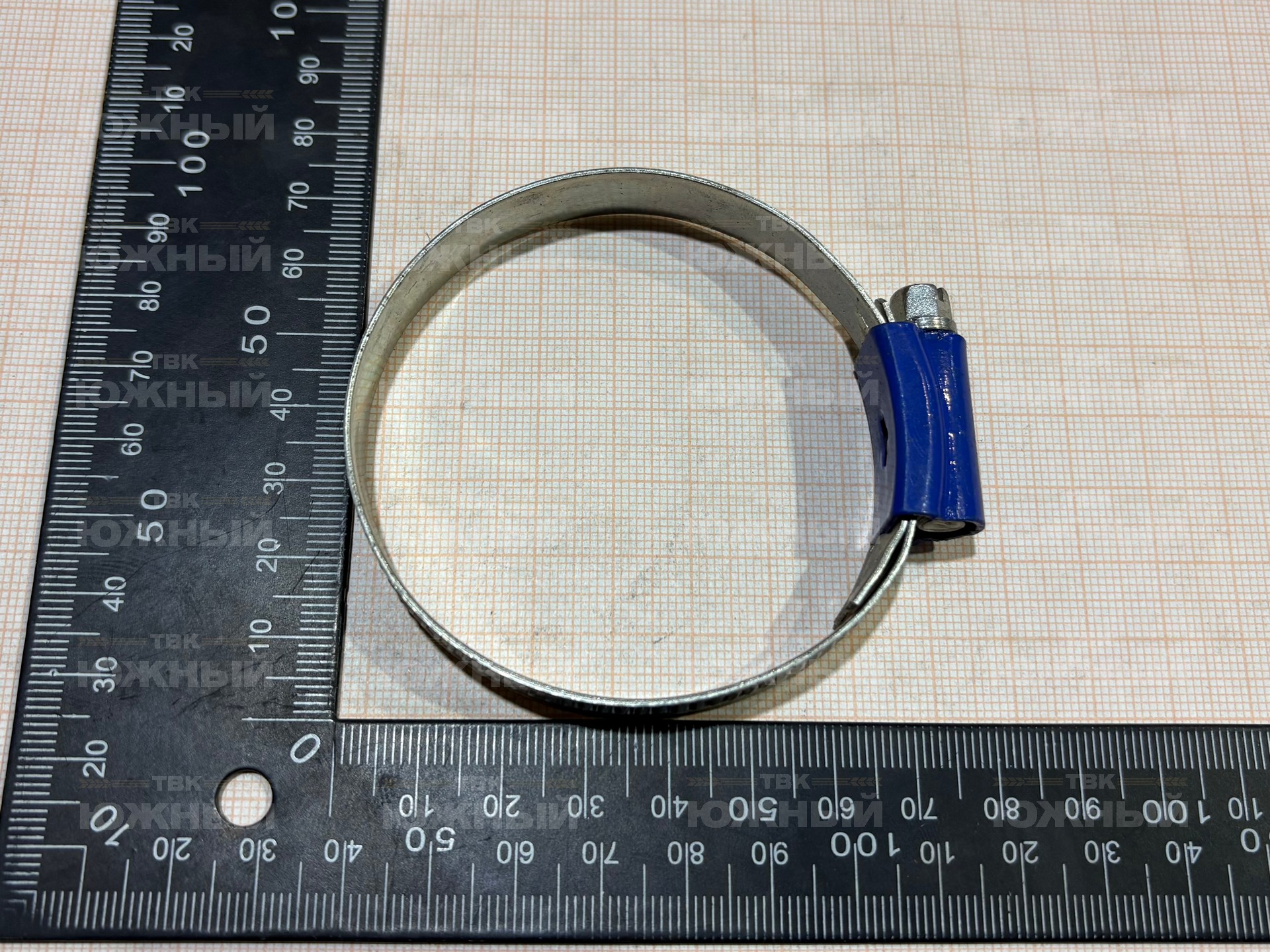 Хомут червячный 50-65mm Хомут червячный 50-65mm