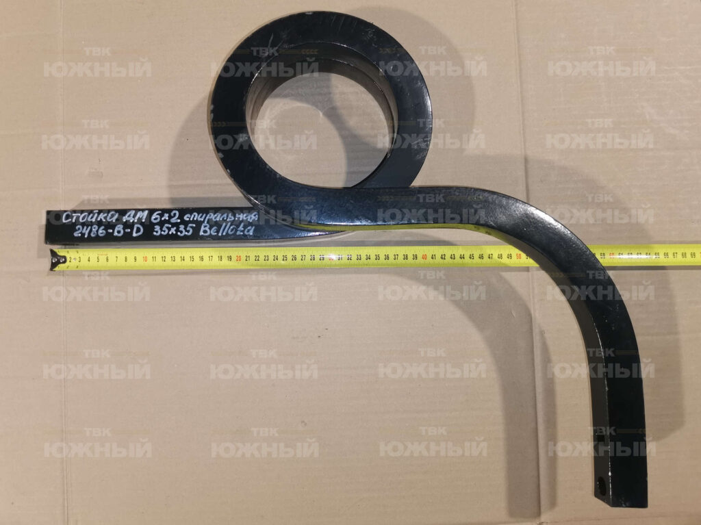 Стойка ДМ 6х2 спиральная 2486-B-D 35х35 Bellota (задняя, правая)