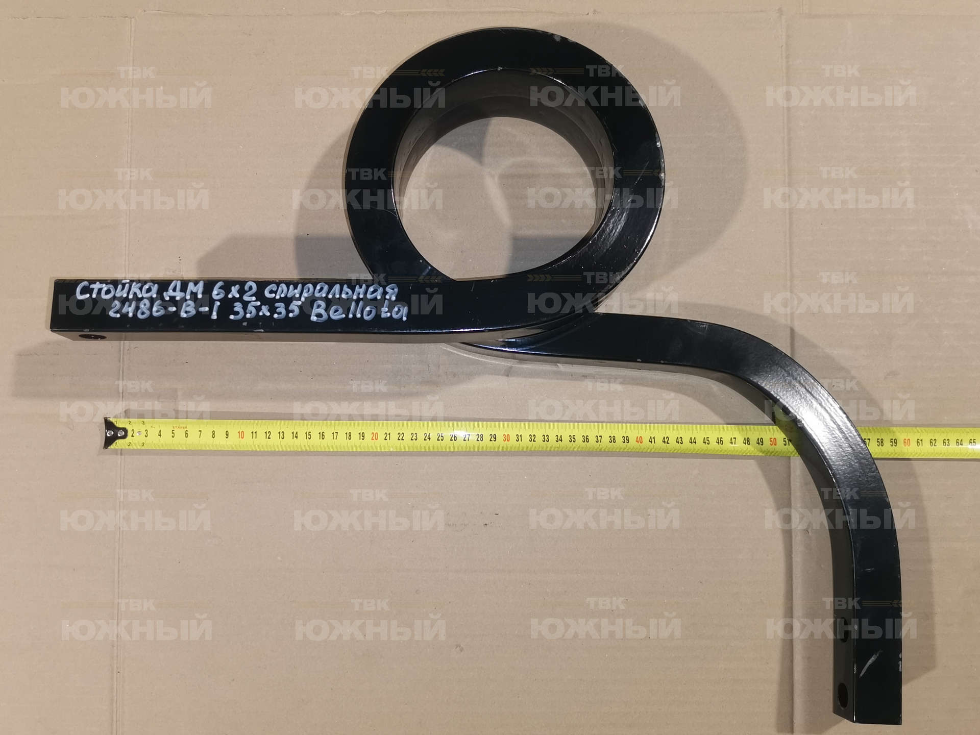 Стойка ДМ 6х2 спиральная 2486-B-I 35х35 Bellota (передняя, левая) Стойка ДМ 6х2 спиральная 2486-B-I 35х35 Bellota (передняя, левая)