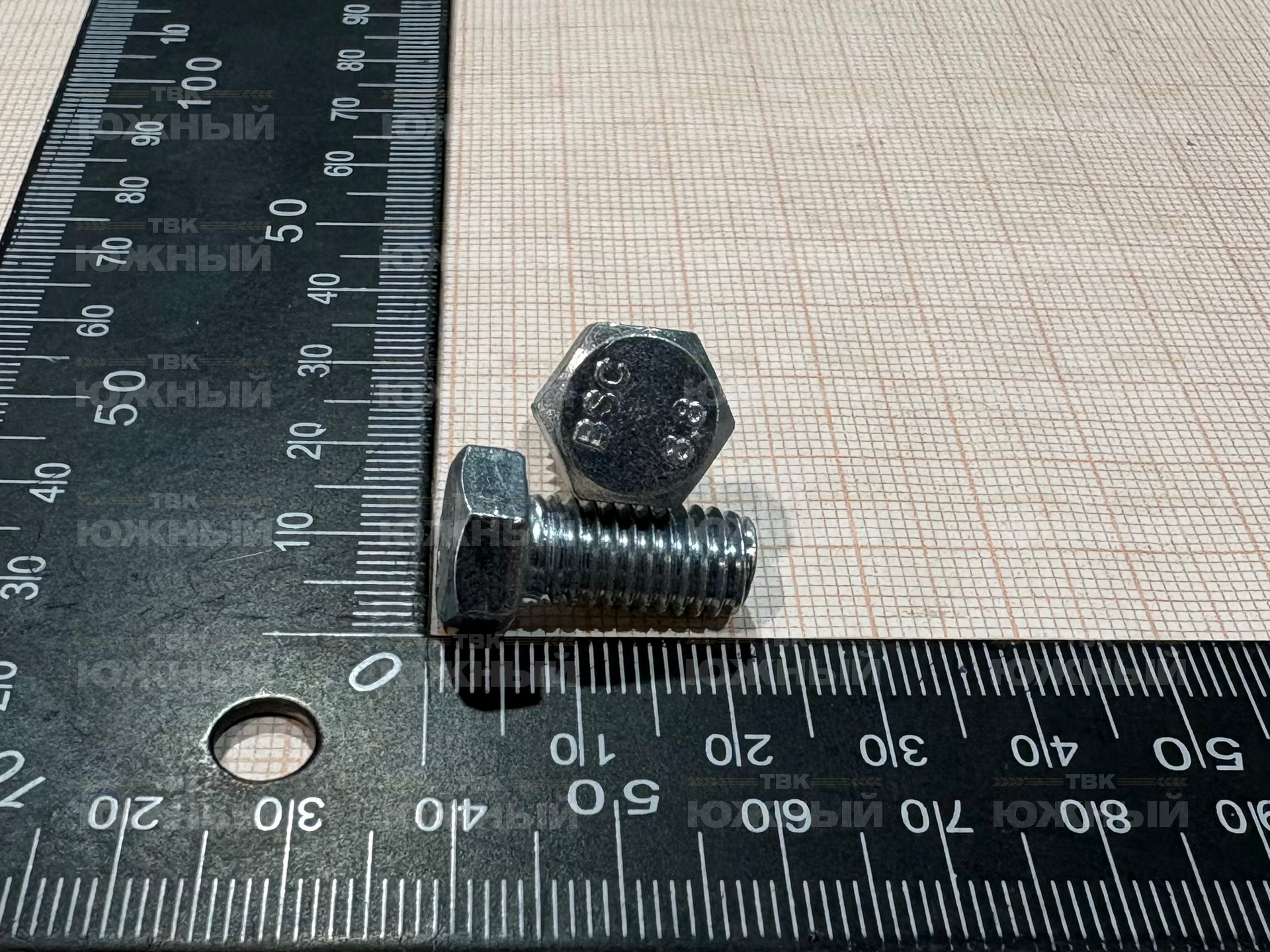 Болт М8x16 8.8 016 ГОСТ 7796 Болт М8x16 8.8 016 ГОСТ 7796