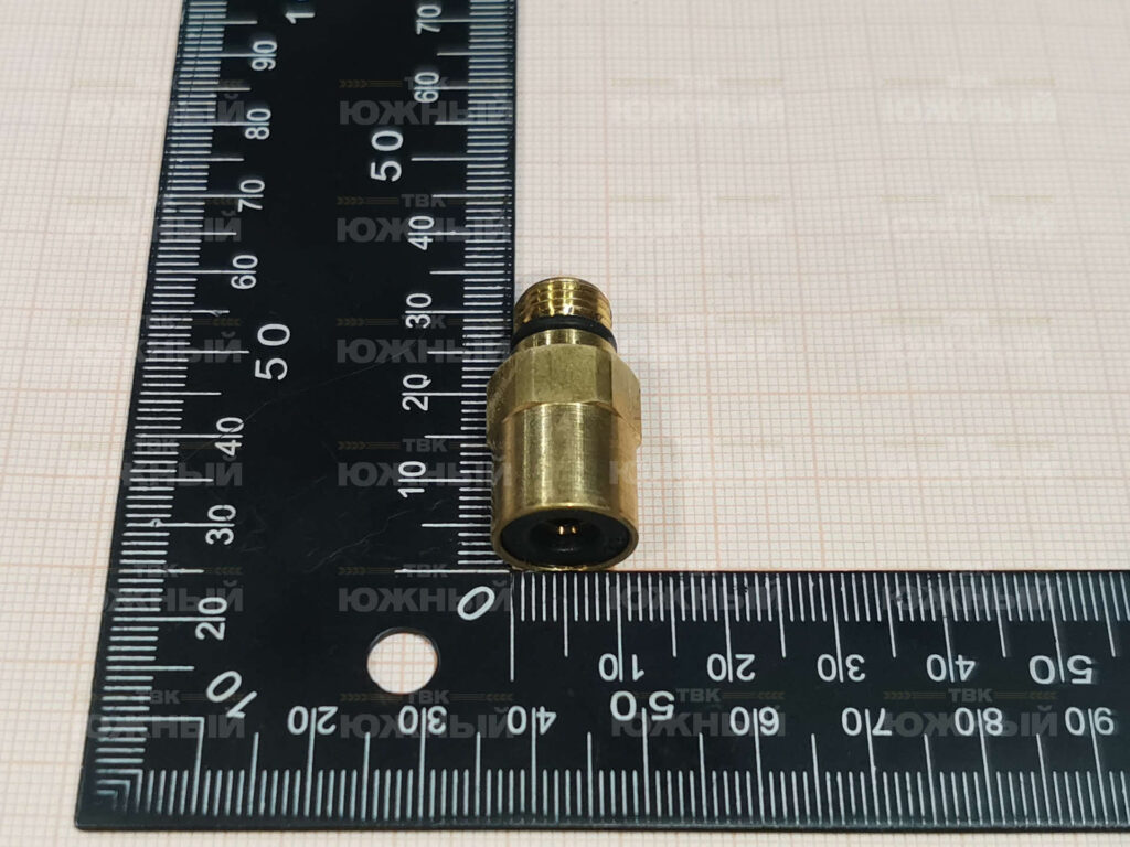 Фитинг прямой 9512 6-М10х1С