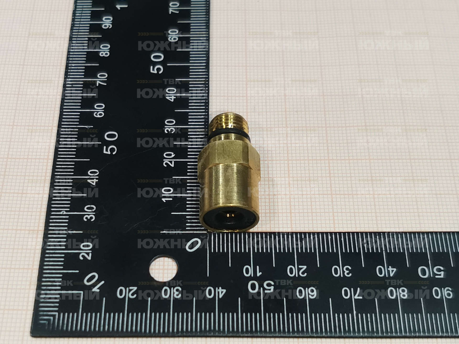 Фитинг прямой 9512 6-М10х1С Фитинг прямой 9512 6-М10х1С