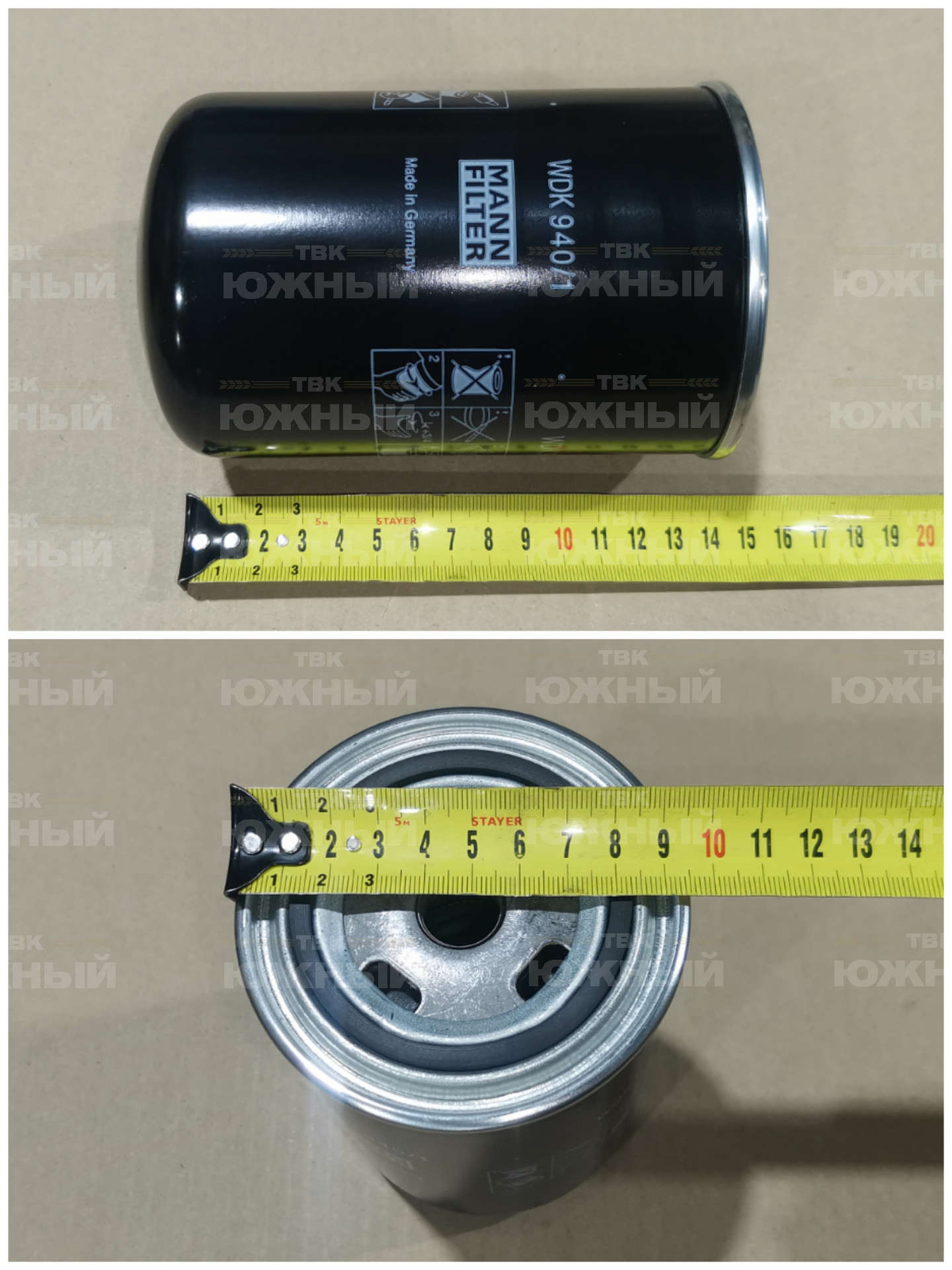 Фильтр топливный MANN WDK940/1 Фильтр топливный MANN WDK940/1