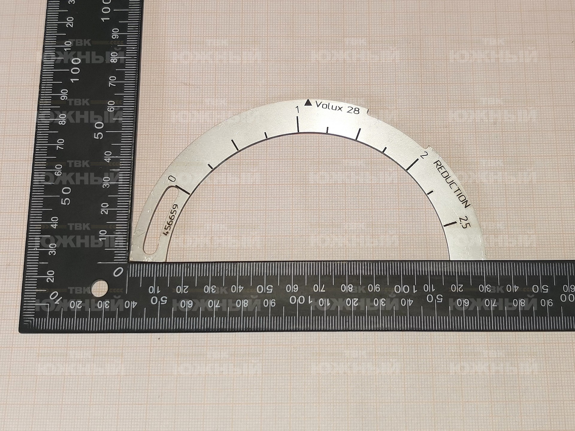Шкала расходомера насоса VOLUX, пониженная 28 м 456659 Шкала расходомера насоса VOLUX, пониженная 28 м 456659